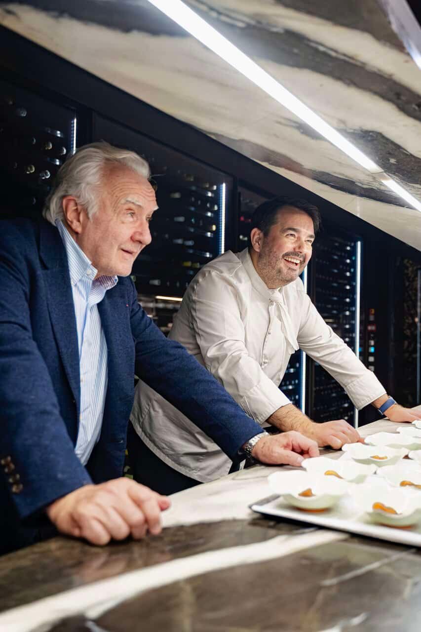 Jean-François Piège et Alain Ducasse
